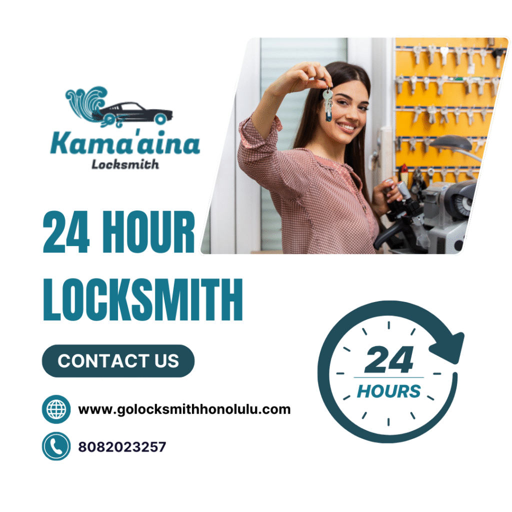 24 Hour Locksmith in Honolulu https://golocksmithhonolulu.com/emergency-locksmith/