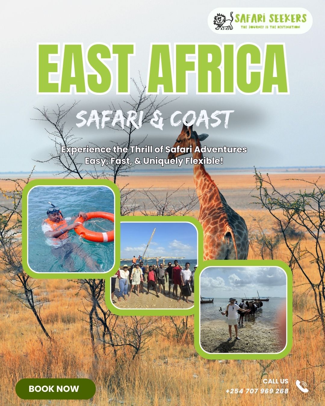 East Africa Safari & Coast
