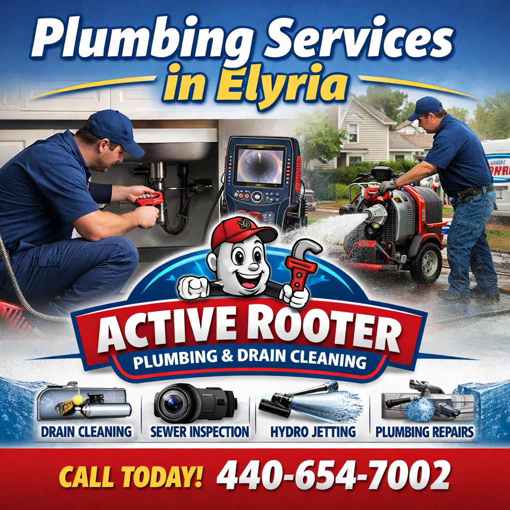 Plumbing services in Elyria